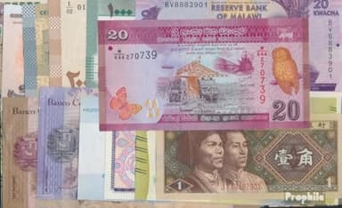 Tous Monde 12 Divers Billets (Billets pour Les collectionneurs - Pas de Moyen de paiement)