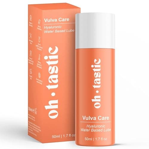 Lubrifiant Intime Naturelle à l'acide hyaluronique pour Femme - Gel Intime à l'eau pour la Sécheresse, Lubrifiants à base d'eau à l'acide lactique, Lubrifiant respectueux du pH - ohtastic - (50ml)