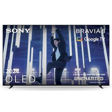 SONY BRAVIA 8 OLED 65 Pouces 4K HDR Google Smart TV |Fonctions Gaming Playstation 5, IMAX Enhanced, Dolby Vision Atmos, Chromecast, Apple AirPlay, 120Hz 65XR80