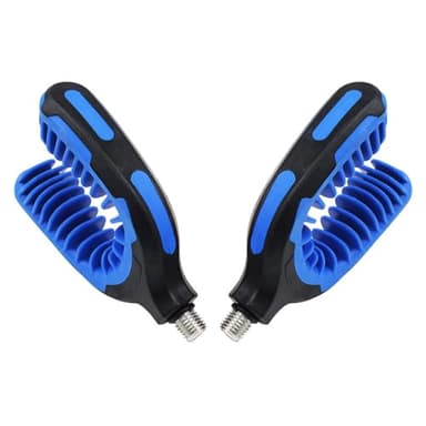 POFET 2 pièces U Rest Butt Pod Rod Rest Carpe Support de Canne à pêche Tête de Repos pour Tous Les Types de Canne à pêche (Bleu)