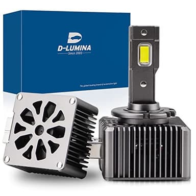 D-Lumina D8S LED Ampoules LED de voiture Anti-erreur 100% Canbus 70W 16000LM Remplacer les ampoules Xénon HID OEM Plug and Play - 2 Lampes
