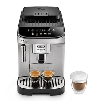 De'Longhi Magnifica Evo Machine a Café Grain ECAM292.33.SB, Machine Expresso et Cappucino, Argent [Exclusif Amazon], Cafè