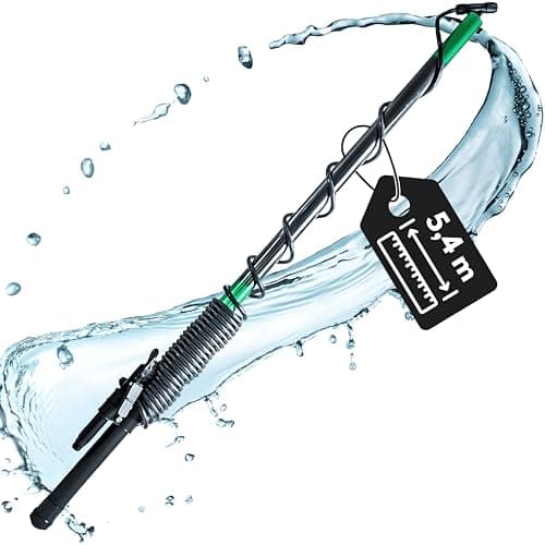 PHOENIX - Perche télescopique pour pulvérisation en Hauteur - Compatible avec pulvérisateurs Pro Sprayer, Dorsal, Gladiator - Longueur à 5,4m - Idéale pour toits, façades, et Jardins