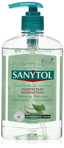 Gel main désinfectant et hydratant - 250 ml - Aloé vera et thé vert