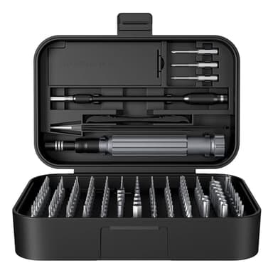 SOONAN 150 en 1 Set de Tournevis de Précision, Set de Tournevis Portable avec 120 Embouts Magnétiques Tournevis Torx Hex Pour Téléphone, Ordinateur Portable, PC, Montre, Lunettes，Noir