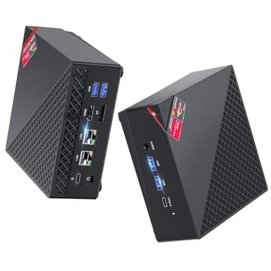 ACEMAGICIAN AM06PRO Mini PC, AMD Ryzen 7 5825U (8C/16T, jusqu'à 4,5GHz) Mini PC Gamer, 32 Go DDR4 512 Go M.2 SSD Mini Ordinateur avec Type-C | 4K UHD | Dual LAN | WiFi 6 | BT5.2