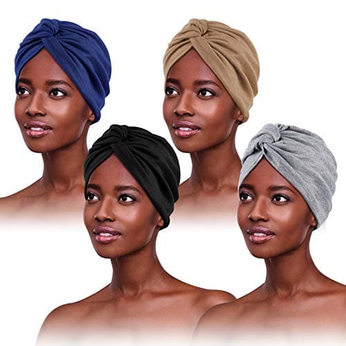 PHOGARY 4 Pisces Turban pour Femme,Foulard Chimio,Bonnet Chimio,Foulard Cheveux,Bonnet de Nuit,Bandeaux pour Cheveux Femme,Bandana Cheveux Femme Chapeau Perte Cheveux