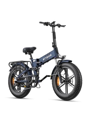 ENGWE Velo Electrique Pliable Vélo Électrique avec 20x4.0 Pouces Fat Tire,16Ah Batterie Amovible jusqu'à 150KM/110KM, Suspension complète,8 Vitesses, Engine Pro/Engine Pro 2.0