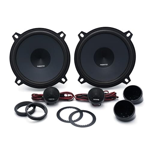 Hertz K 130 – Kit Audio 2 Voies avec woofer 130 mm et Tweeter 24 mm, Filtre Inclus, Puissance de crête 220W