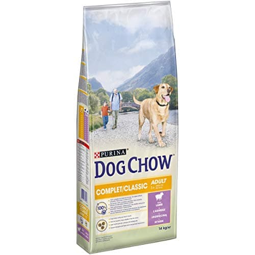 PURINA DOG CHOW | Adulte | Croquettes pour Chien |Complet avec de l'Agneau | Lot de 1 | 14 kg | Sac