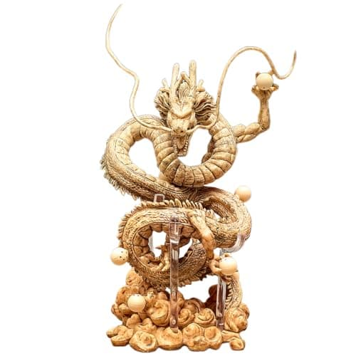 BSNRDX Action Shenron Figures, 18CM/7.08" Shenron Dragon, Dragonball Z Figurines Set, Collection Figurine Dragon couleur d'or jouet voiture ornement cadeau d’anniversaire- Anime Fans