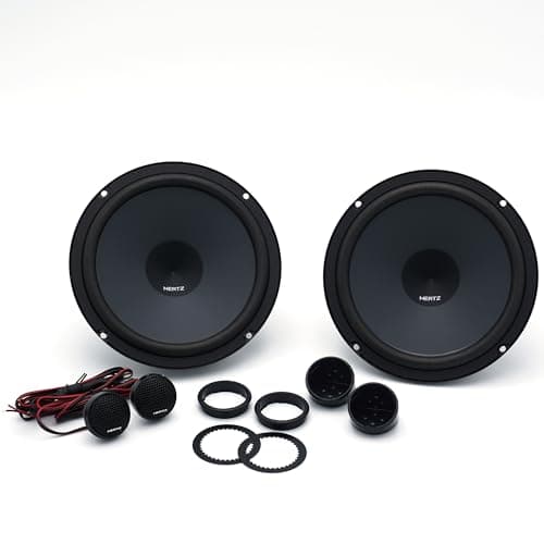 Hertz K 165 – Kit Haut-Parleur Audio 2 Voies avec Woofer 165 mm et Tweeter PEI 24 mm, Son Puissant et Équilibré, 300W Max
