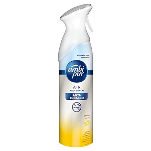 Ambi Pur Éliminateur d'odeurs anti-tabac pour textiles en spray – 300 mL
