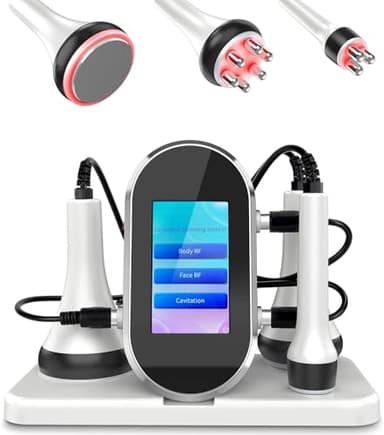 Cozion 40K Corps Amincissant Machine, 3 en 1 Lipocavitation Radiofrequence Appareil Multipolaire Radiofréquence Visage Corp Appareil Anti Cellulite pour l'abdomen Fesses et les Cuisses