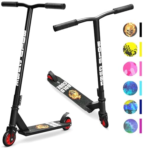 BOLDCUBE Stunt Scooter | Trottinette Freestyle 6-12 8-12 Ans | Freestyle Pro 360° | Aluminium | ABEC 7 | Enfants Ados et Adultes