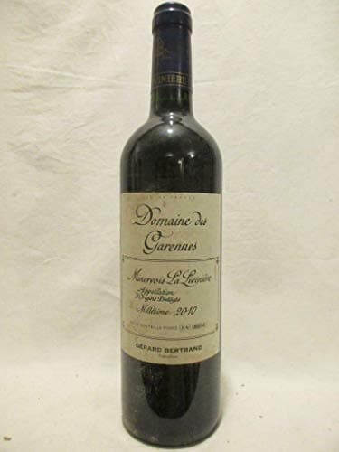 minervois la livinière domaine des garennes gérard bertrand rouge 2010 - languedoc france