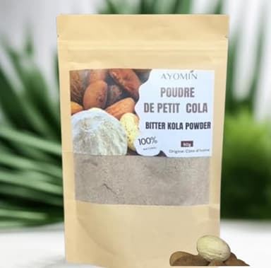PETIT COLA POUDRE - BITTER KOLA POWDER - 50 G