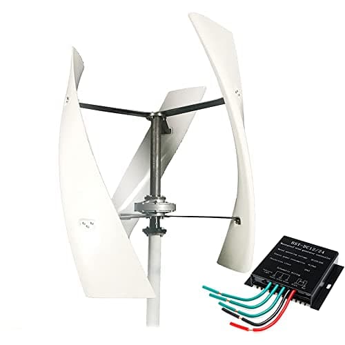 Éoliennes 10000W Éolienne Verticale sans Bruit, éolienne à lévitation magnétique 220V Facile à Installer et à réparer (avec contrôleur MPPT) (12v)