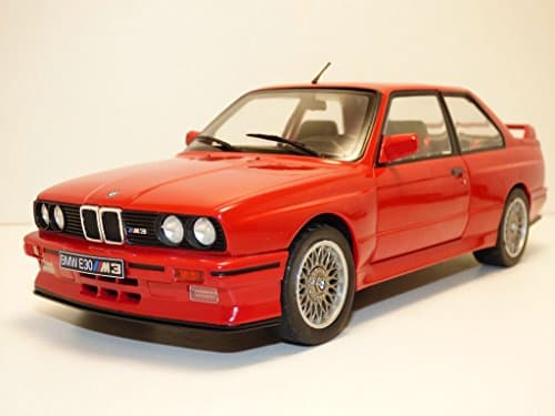 SOLIDO - Bmw - M3 E30-1990 Voiture Miniature de Collection, 1801502, Rouge