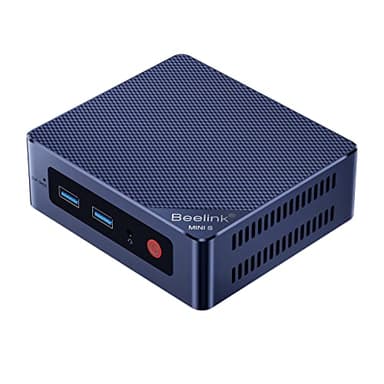 Beelink Mini S13 Mini PC, Mini Ordinateur de Bureau avec Twin Lake-N150, 16 Go So-DIMM DDR4 + 500 Go M.2 2280 SATA3 SSD, WIFI6, Double HDMI, Double écran, 1000 Mbps, BT 5.2