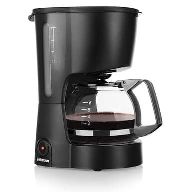Tristar Cafetière, Capacité 6 Tasses, 600W, Fonction Maintien au Chaud, Arrêt Automatique, Filtre Permanent, Système Anti-Goutte, Compacte et Portable, Facile à Nettoyer, CM-1246