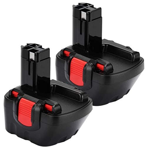 Goodexo 2X Batterie de Remplacement 12V 3.6Ah Ni-MH pour Bosch BAT043 BAT045 BAT120 BAT139 2607335542 2607335526 2607335274 2607335709 GSR 12-2 12VE-2 PSR 12 GSB 12VE-2 22612 23612 32612