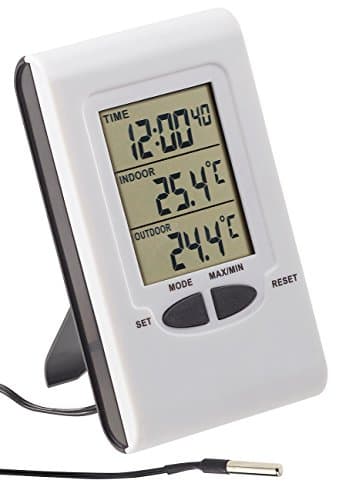 Pearl Thermomètre Digital LCD pour intérieur et extérieur