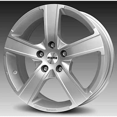 Momo Win Pro Silver 17 x 7 eT38 5 x 120 jantes en alliage (voiture)