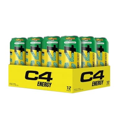 Cellucor C4 Performance Energy, Millions Apple - 12 x 500 ml.