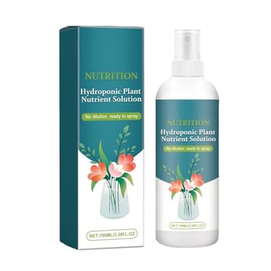Solution Nutritive Pour Hydroponiques,Solution Nutritive Pour Pour La Culture Hydroponique,3,38fl.oz Engrais Nutritif Pour Hydroponiques | Engrais Liquide Pour De Jardi
