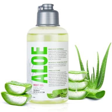 ACWOO Lubrifiant à Base d'eau 150 ml, 100% Naturel Lubrifiant, Lubrifiant aux Extraits d'aloe Vera, Gel Lubrifiant intime, Lubricant Gel Convient pour Jouets en Silicone & Préservatifs en Latex