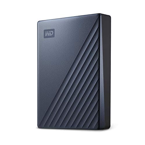 WD 6 To My Passport Ultra, Disque Dur Externe Portable, Parfait pour sauvegarde et stockage, USB-C, compatibilité avec PC, Xbox et Playstation, Boîtier métallique épuré, Midnight Bleu