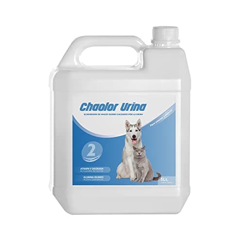 RcOcio Destructeur d'odeur Urine Chien-Chat/Desodorisant Urine Animaux Maison intérieur et extérieur/Nettoyant enzymatique/Neutraliseur d'odeur Urine/Odeur Urine Off Chien-Chat (5L)