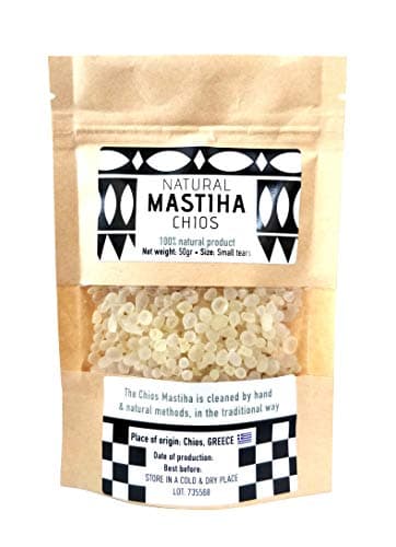 IconsGr Mastic de Chios 100% Naturel provenant Directement des producteurs de Mastic Petites Larmes 50gr