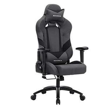 Songmics Chaise Gamer Fauteuil de Bureau Chaise pour Ordinateur Hauteur réglable RCG13G