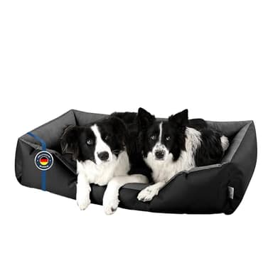 BedDog Lit pour Chien XXL - Orelier - Panier - Canapé - Housse Amovible, Lavable, pour Moyen-Grands Chiens