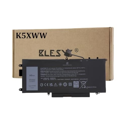 BLESYS K5XWW Batterie pour Dell Latitude 13 7389 7390 5289 2 in 1 Series