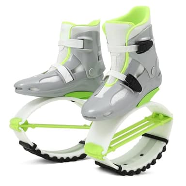 ARHEORMUH Kangaroo Jumps Shoes Chaussures De Saut avec Doublure Confortable 33-44EU Chaussures De Saut Anti-gravité À Faible Impact Sûres Et Réglables(L 36-38EU)