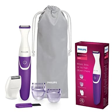 Philips BRT383/15 BikiniGenie Tondeuse spécial bikini, Violet
