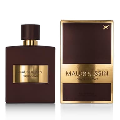 Mauboussin - Pour Lui Cristal Oud 100ml - Eau de Parfum Homme - Senteur Orientale