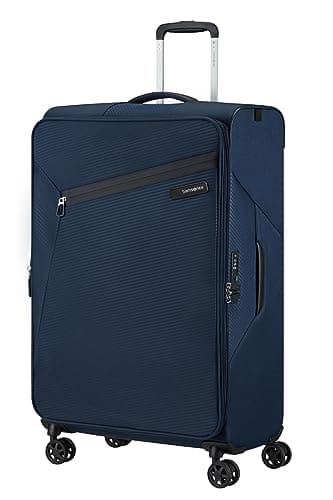 Samsonite Litebeam - Spinner L, valise extensible, 77 cm, 103/111 L, bleu (bleu de minuit)