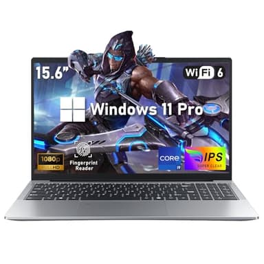 NIAKUN 15,6 Pouces Ordinateur Portable Gaming Laptop, Pc Portable Gamer 16GB RAM 1TB SSD, i9-11900H Processor (Jusqu'à to 4,9Ghz), Clavier Rétroéclairé, RJ45/1000Mbps, Type-C