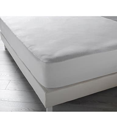 Protège-Matela Imperméable et Anti-Acarien, 140cm x 190cm