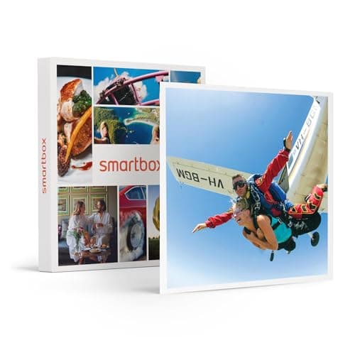 Smartbox - Coffret Cadeau Homme - Saut en Parachute Tandem avec Un instructeur - idée Cadeau pour Lui - pour 1 pers.