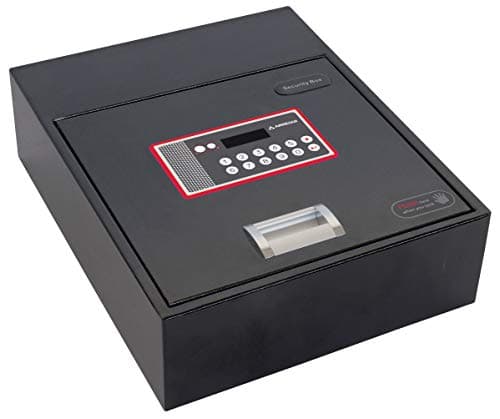 ARREGUI Basa 20000-S7 Coffre-fort à cacher pour armoire, ouverture à code électronique, 11 x 31 x 38 cm, 11 L Noir