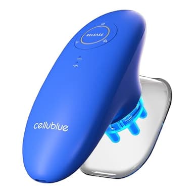 Cellublue Ventouse Anti-Cellulite Électrique - L'originale - Palper-rouler automatique, aspiration réglable, Marque experte depuis 12 ans