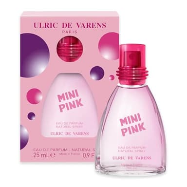 ULRIC DE VARENS - Eau de Parfum Mini Pink - Oriental Et Gourmand - Parfum Femme - Vaporisateur - Made in France - 25 ml