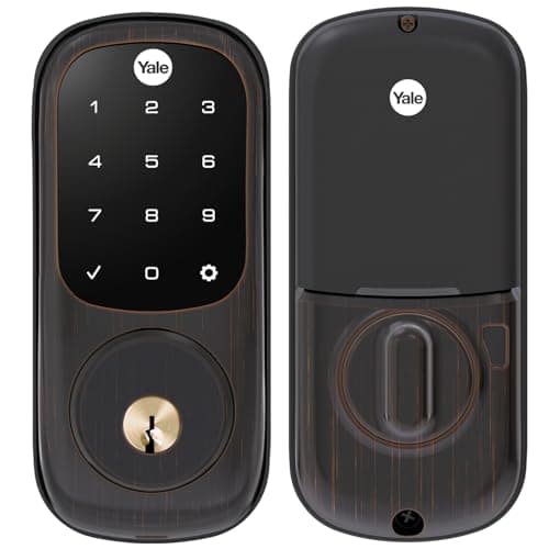 Yale YRD226-ZW2-0BP Assure Lock Écran tactile avec Z-Wave en bronze huilé (YRD226) Pêne dormant
