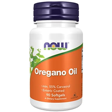 Now Foods, Oregane Oil (Huile d'Origan), 90 Gélules, Testé en Laboratoire, Végétal, Sans Gluten, Sans Soja, Sans OGM