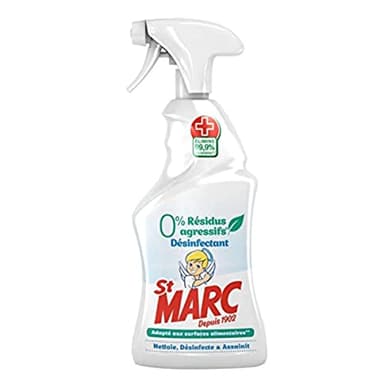 Saint Marc Pistolet 0% residus agressifs désinfectant - Le pistolet de 500ml